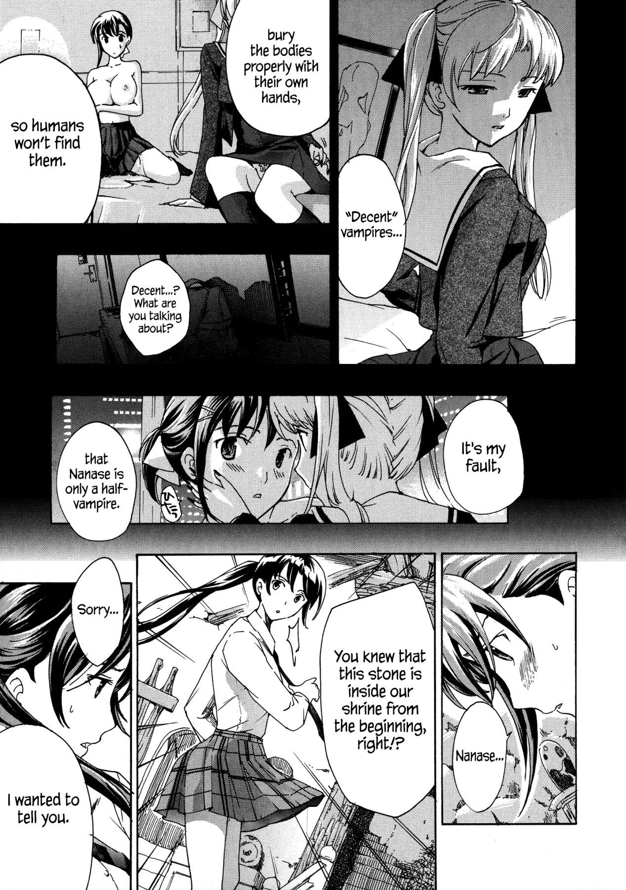 Hentai Manga Comic-Vampire Girl Black Lily-Read-107